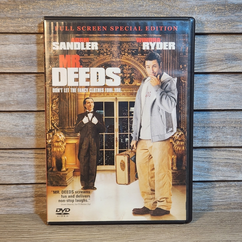 🖤 Mr Deeds DVD Movie Comedy Adam Sandler